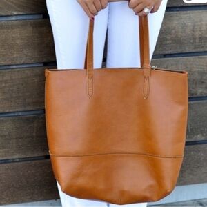J. Crew Caramel Leather Tote